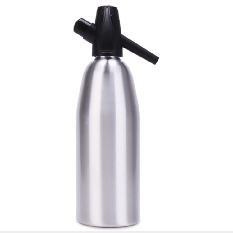 Manual Soda Siphon Co2 Dispenser Water Bubble Generator Cool Drink Cocktail Soda Machine Aluminum Bar Diy