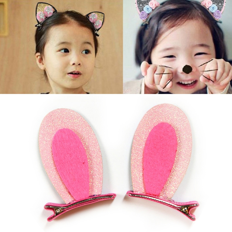 Wholesale Girls Handheld Portable Folding Silicone Cute Cat Ears