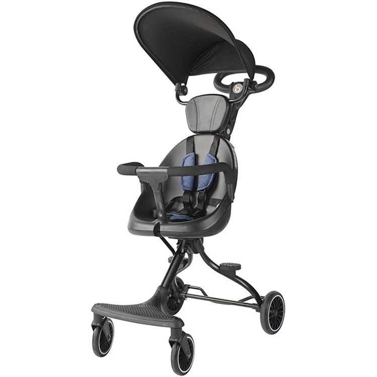 Baobaohao Folding Lightweight Four-wheel High-view Baby Stroller 
