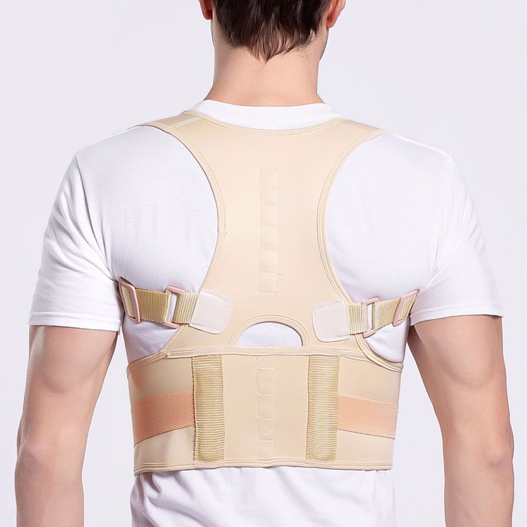 Posture Corrector Men Vest Girdle for Lumbar Back Spine Support Belt A -  Galess Shapers