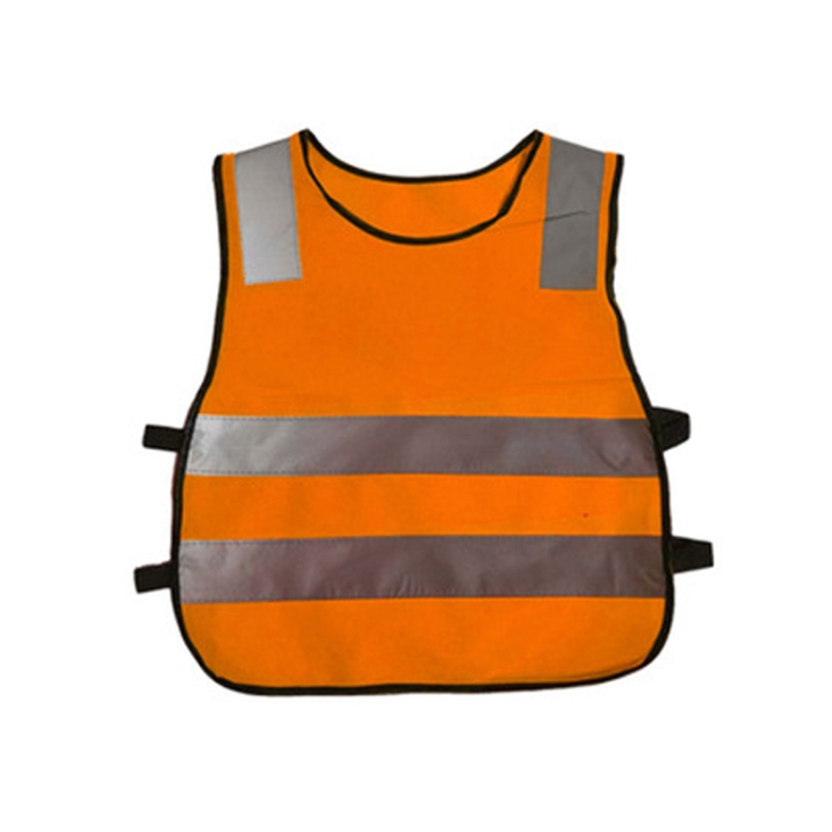 Sécurité Enfants Rayures Réfléchissantes Vêtements Gilet Réfléchissant  Enfants (Orange)