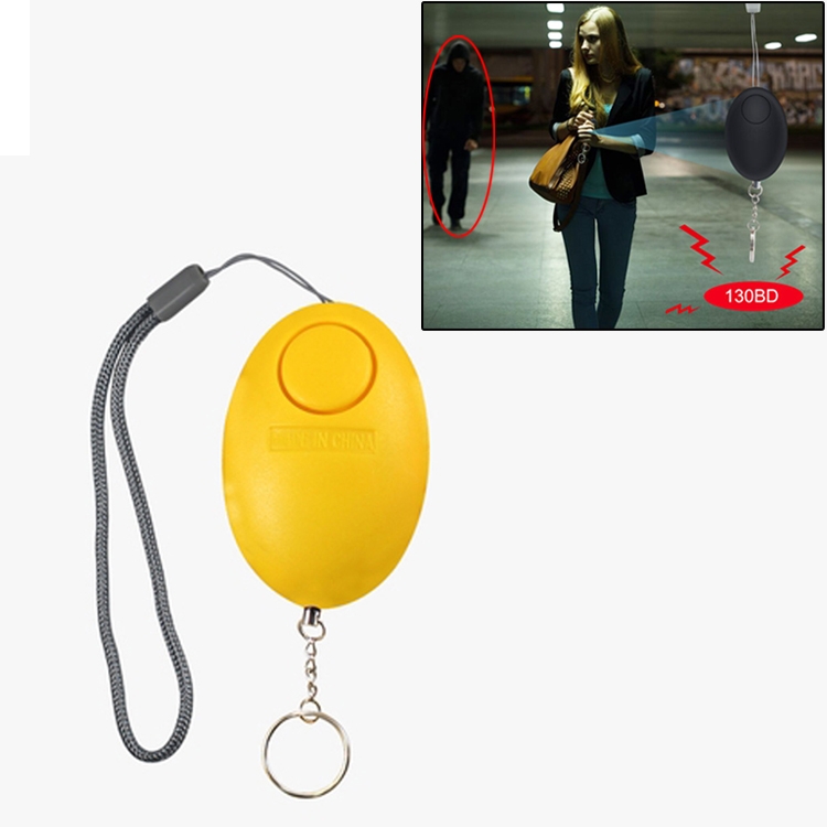Mini dispositivos de alarma personal, productos de seguridad de emergencia  protección de autodefensa para mujer llavero (azul)