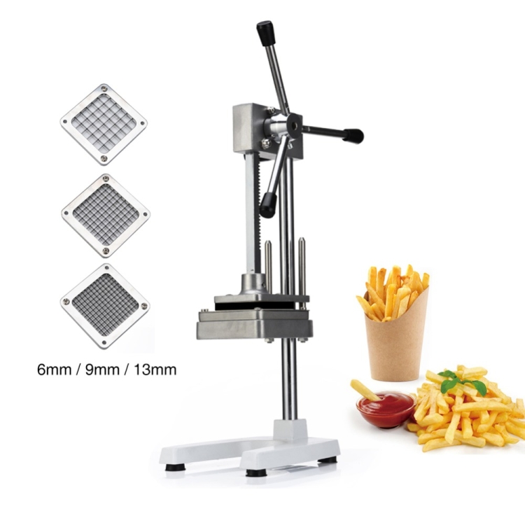 ELectric Potato Cutter French Fries Maker Chip Vegetable Slicer With 3  Blades