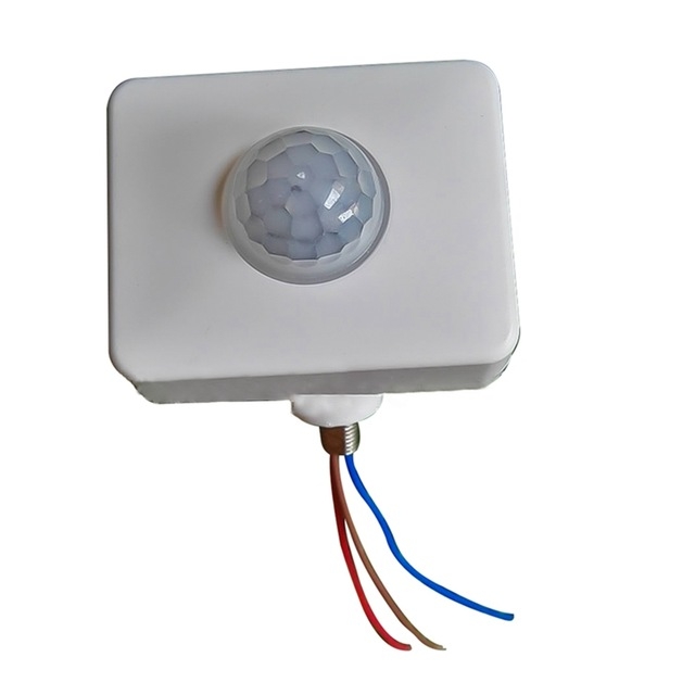 Pir Interruptor de sensor de movimiento infrarrojo 220v Control automático  Led Lámpara Interruptor de iluminación Inducción de cuerpo inteligente