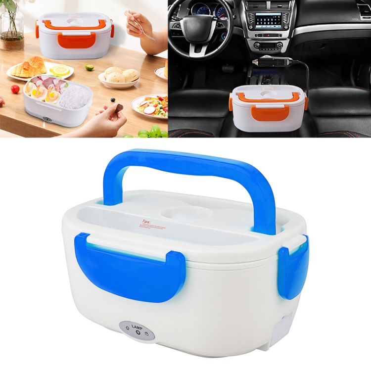 Electric Lunch Box Double Layer Portable Food Lunch Warmer Heating Box Heater with Removable Stainless Steel Food Container for Adults Men Women Kids