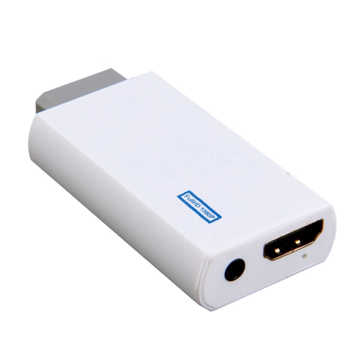 Plug and Play Wii to HDMI 1080p Convertisseur Adaptateur Wii 2 HDMI 3.5mm  Audio Box