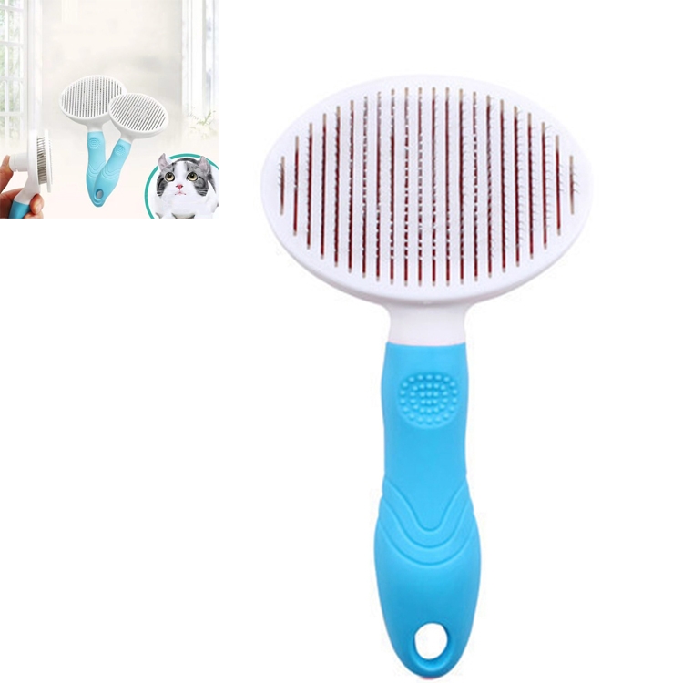 Pet Cat and Dog Hair Removal Beauty Modeling Comb Automatic Hair Loss ...