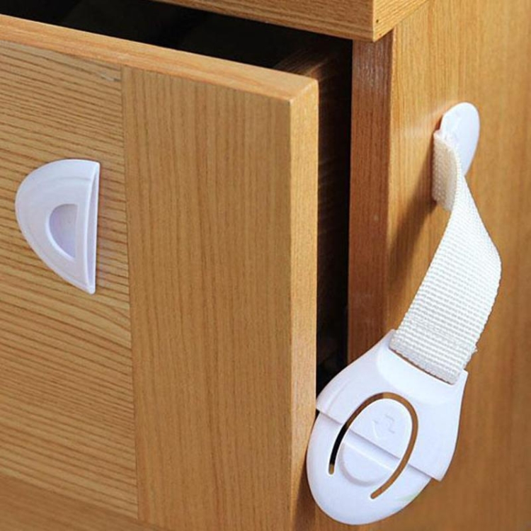10 pièces serrure de porte d'armoire enfants tiroir casier sécurité  serrures invisibles pour le stockage
