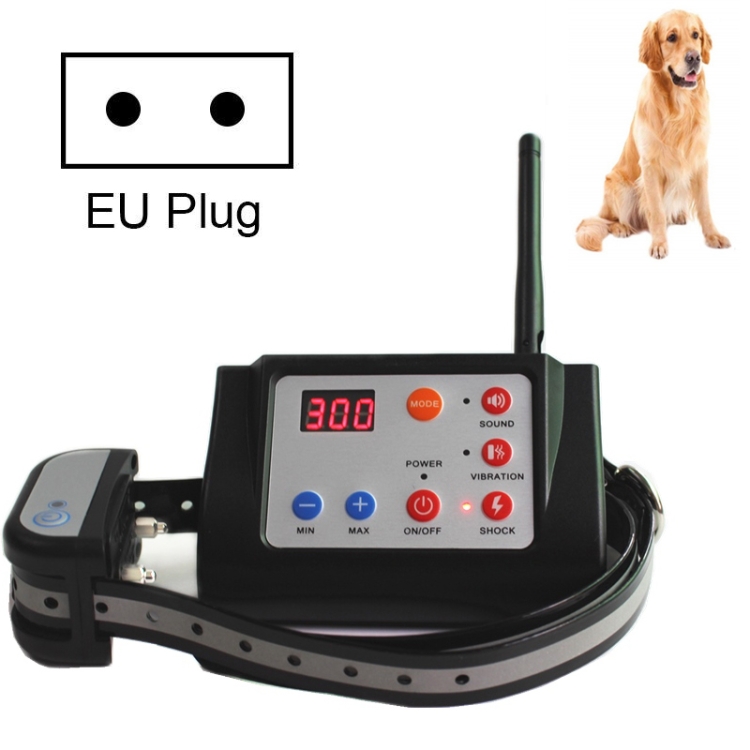 Intelligent 2 in 1 dog training outlet and outdoor wireless fence system tf68