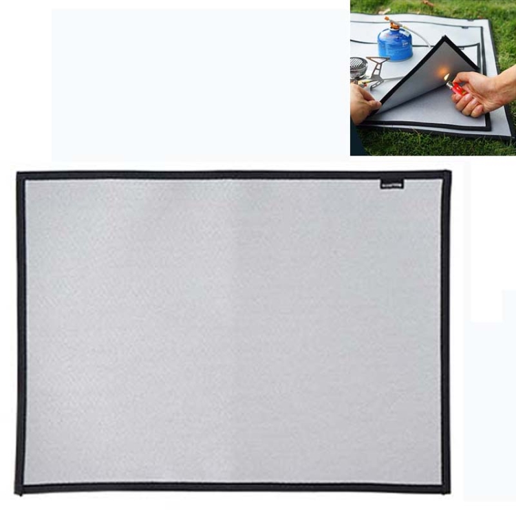 Barbecue Flame Retardant Protective Mat Outdoor Camping Cloth,High Temperature Resistance,Fire Blanket 