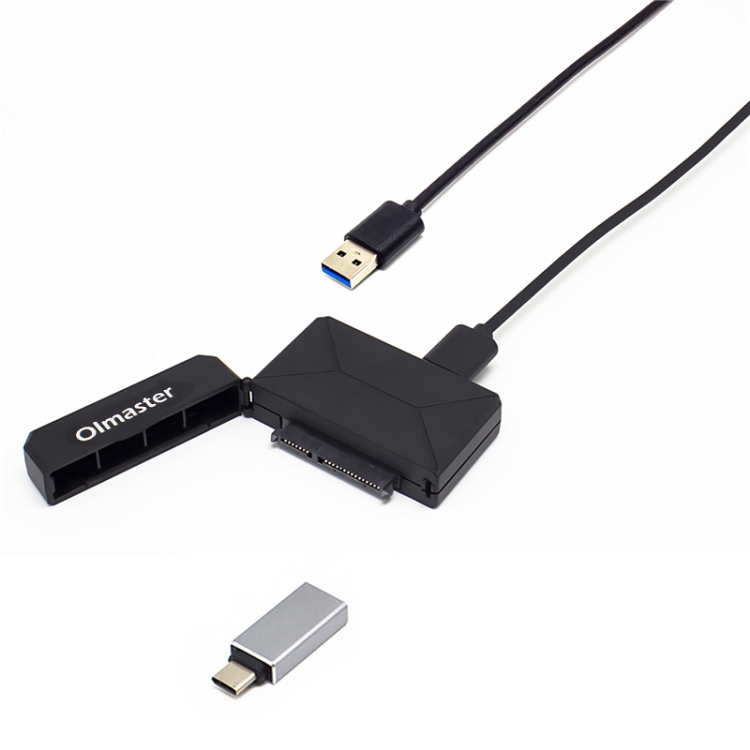 Cable USB con interruptor macho-hembra 0.30 M Blanco