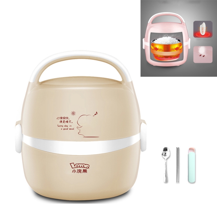 LOTOR Multifunctional Electric Automatic Heating Lunch Box CN Plug ...