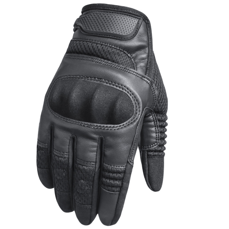B28 Outdoor Rding Motorcycle Protective Anti-Slip Wear-Resistant  Mountaineering Sports Gloves, Size: XL(Black)