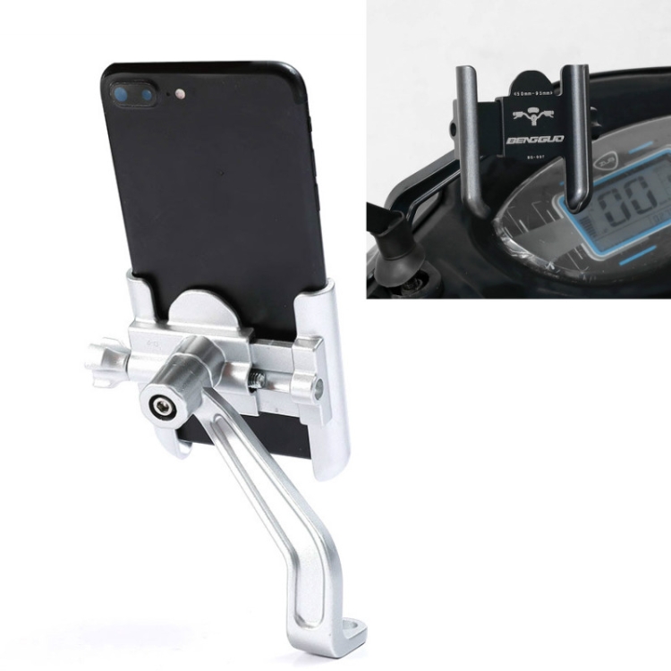 Support de téléphone portable en aluminium pour vélo