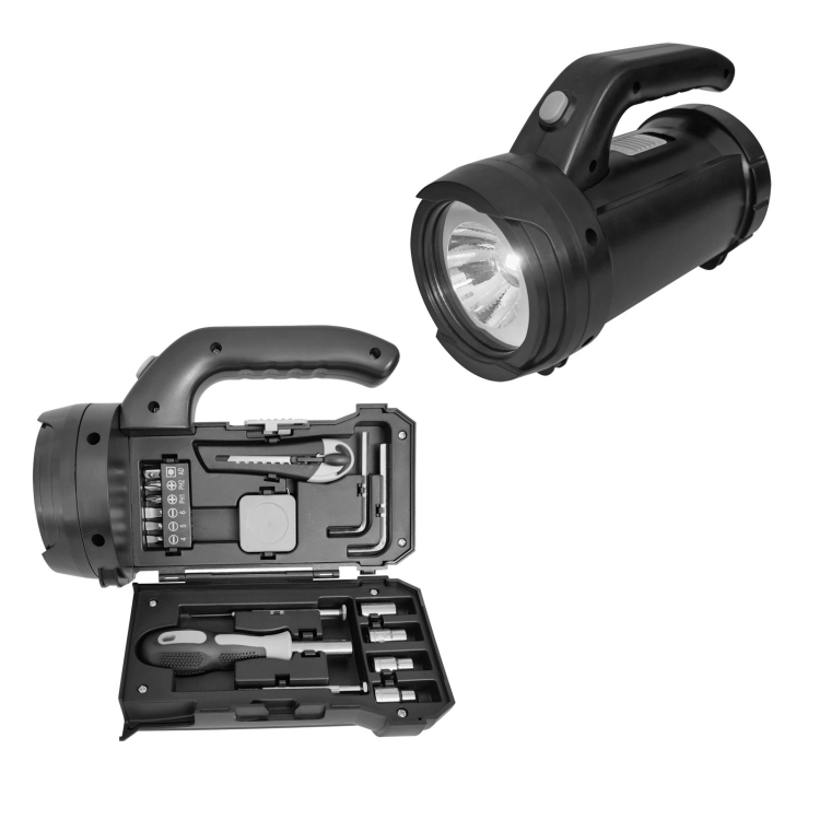 17 in 1 Outdoor Home Work Lighting Flashlight Tool Set Portable Lamp ...