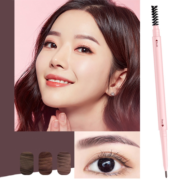 Kemelo Double-Headed Automatic Rotating Eyebrow Pencil Waterproof Sweat ...