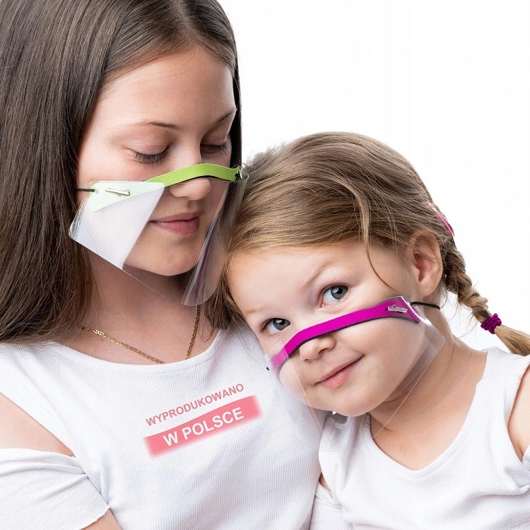 Kids-Child Anti-Fog Face Guard/Shield Anti-Saliva Safety Head-mounted Protector 