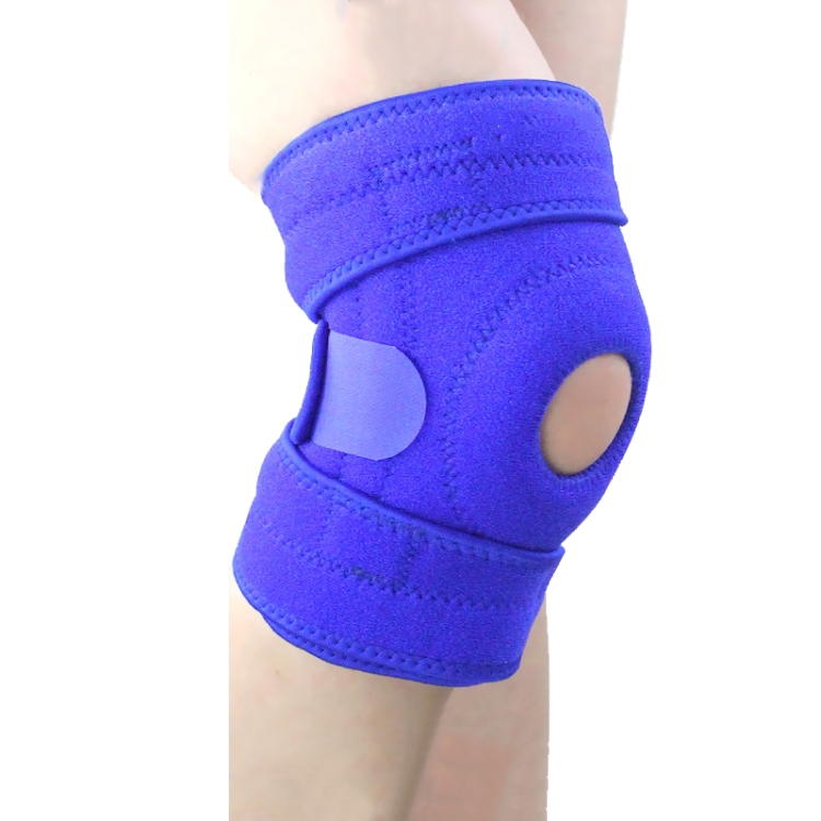 Genouillères antidérapantes pour hommes et femmes, amortisseur de  compression respirant, spécification: jambe gauche (bleu)