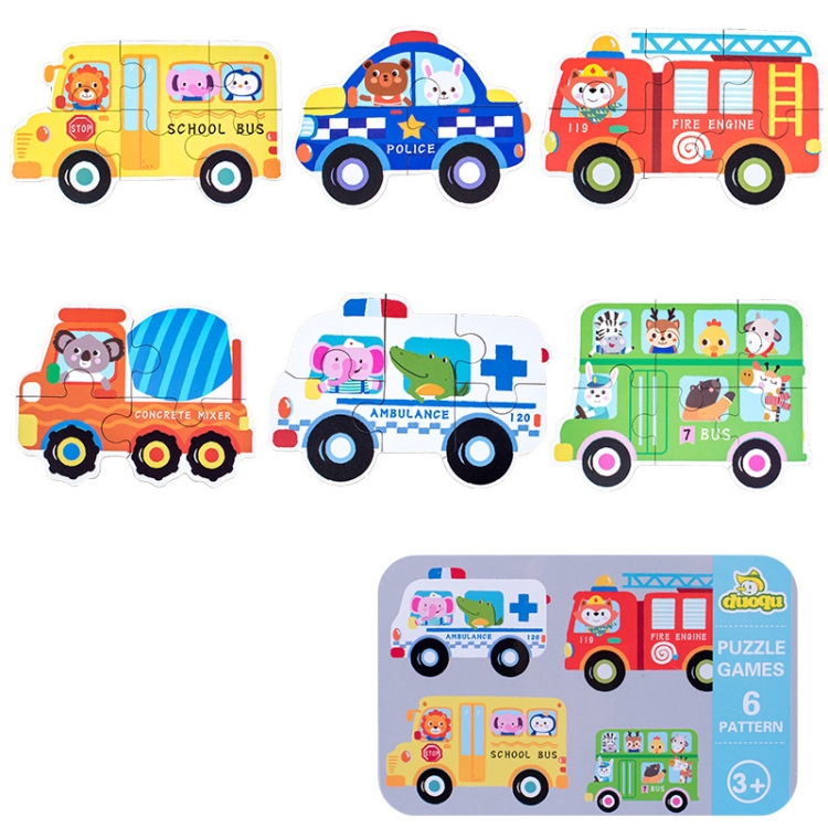 Wooden Electric Ambulance Driving Hobby 3D Puzzle Self Building Car Toy 