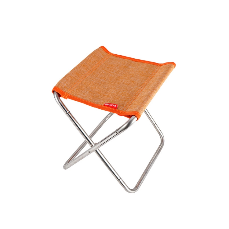 CLS Stainless Steel Spring Folding Chair Outdoor Fishing Chair