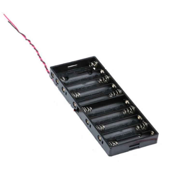 TECHZOCO Porte-Piles Avec Interrupteur ON/OFF - Boîtier Batterie 4x AA USB 6V