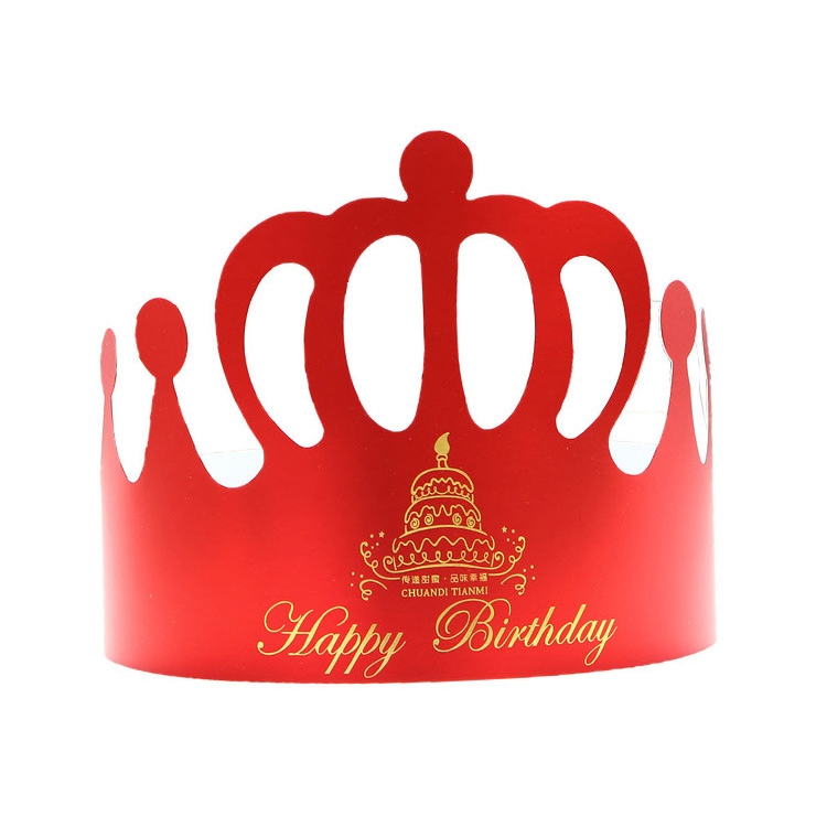 50 pezzi corona compleanno cappello bambini festa di compleanno per adulti  cartone animato decorazione cappello di