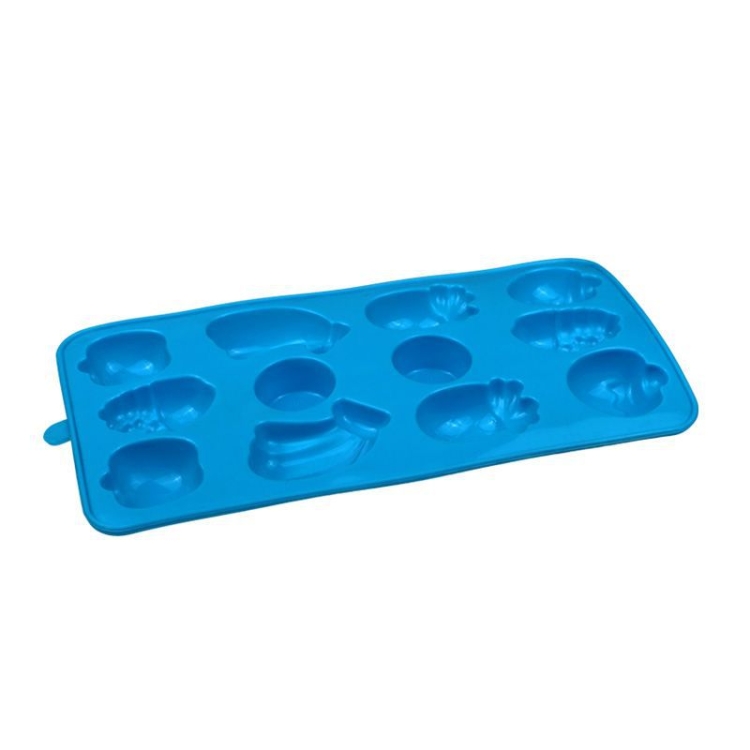 Silicone Ice Tray / Mold - 2 Cube - 6 Molds - 1 Count Box