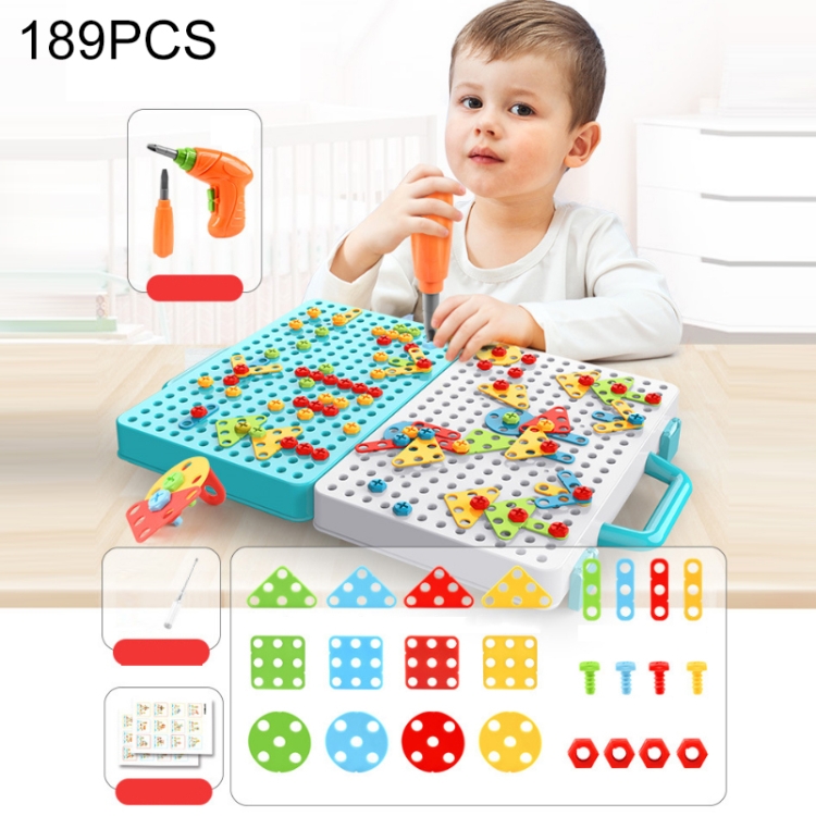 Kids Tool Set, 48PCS Toddler Tool Set with Electronic Toy Drill