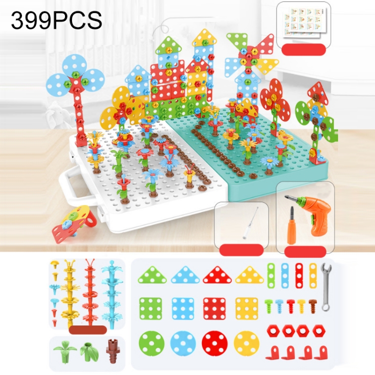 Acheter Yousheng 22 pièces/ensemble outil de Construction accessoires  d'établi jeu de simulation Kit de jouets perceuse électrique marteau avec  boîte de rangement pour les enfants en bas âge