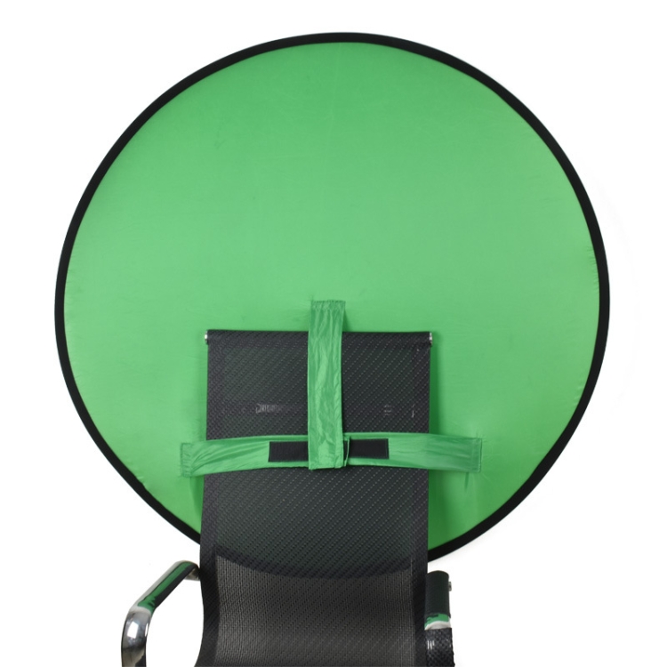 75cm EY 068 Green Background Cloth Folding ID Photo Green Screen Video Backdrop Board For E Sports Chair