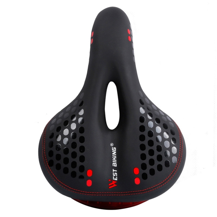 WHEEL up Bike Saddle Soft Comfortable Waterproof Bicycle Seat Cover Cushion  with 6 Modes Taillight for MTB Road Bike