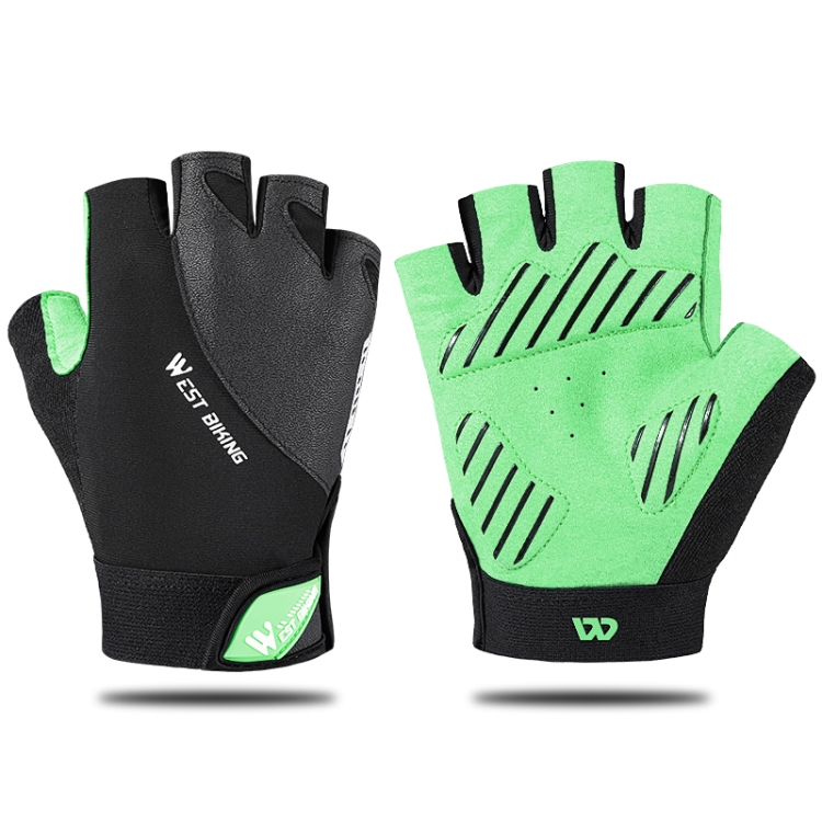 M WEST BIKING Cycling Gloves Half Finger Breathable Anti Slip Gloves 