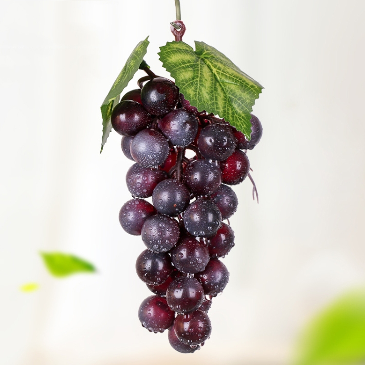 4 grappoli 36 uva viola simulazione frutta simulazione uva in PVC con crema  uva sparare puntelli