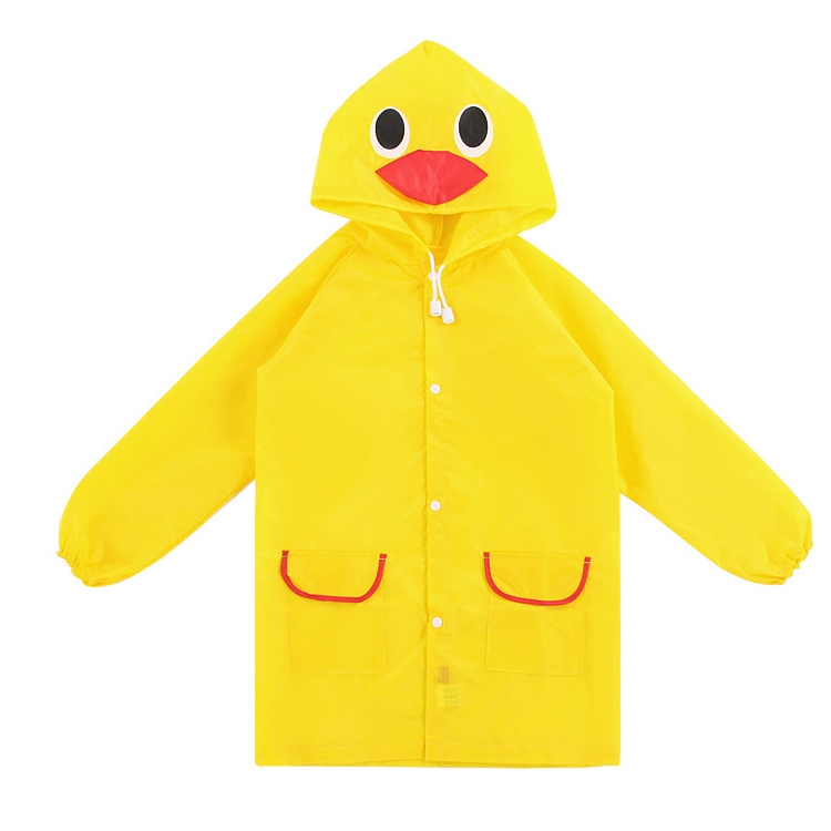 Poncho para estudiantes impermeable de dibujos animados para ni os