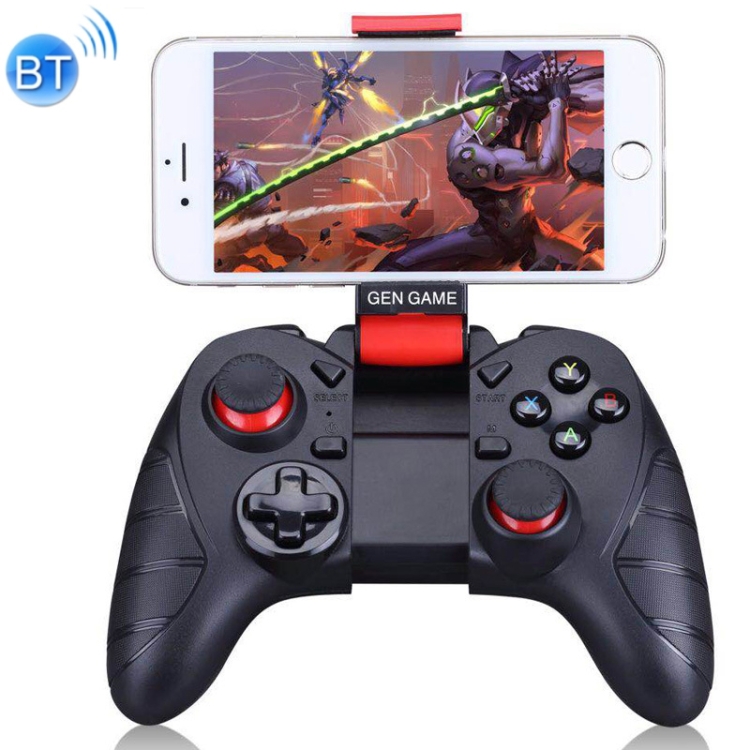 GAME S7 Wireless Gamepad with Stand, Random Colour Delivery