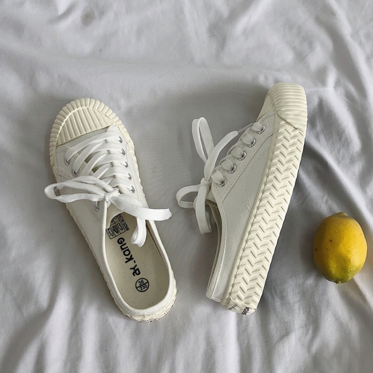 White non hot sale canvas shoes