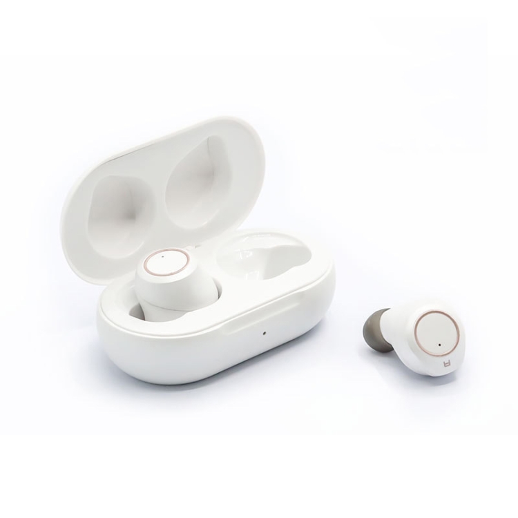 GM-305 Amplificateur de voix sans fil pour personnes âgées rechargeable  magnétique binaural (blanc)