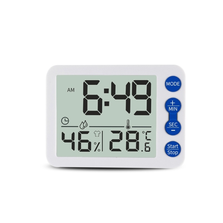Thermomètre et hygromètre à l'intérieur multifonctionnel et