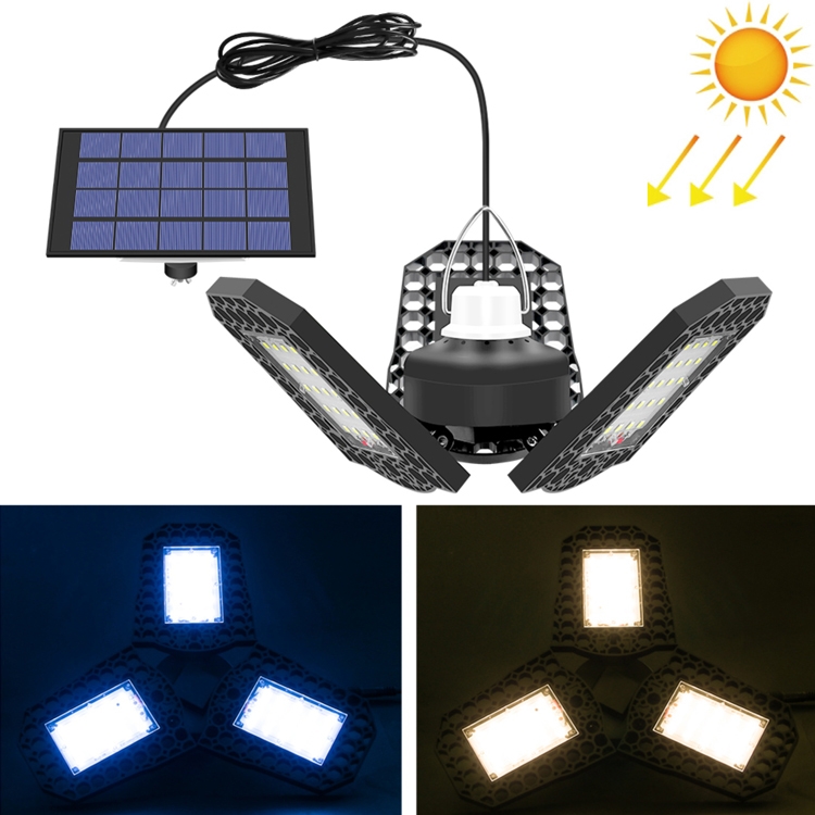 Inducción inteligente 56leds Luz solar interior y al aire libre