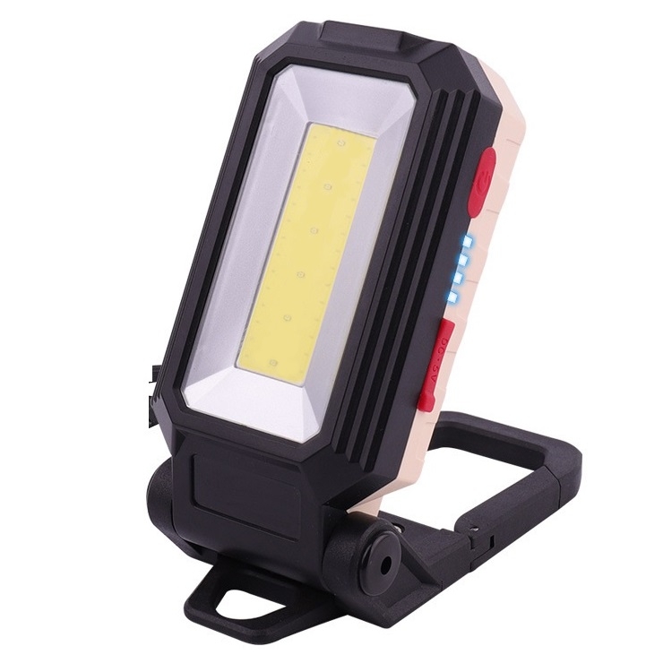 1W+5W COB LED RECHARGEABLE CORDLESS WORK LIGHT GARAGE INSPECTION LAMP TORCH 