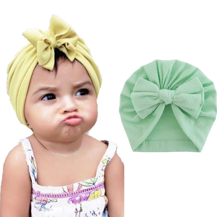 Bowknot Chapeaux tricotés pour bébé Bandeau élastique Turban pour enfants