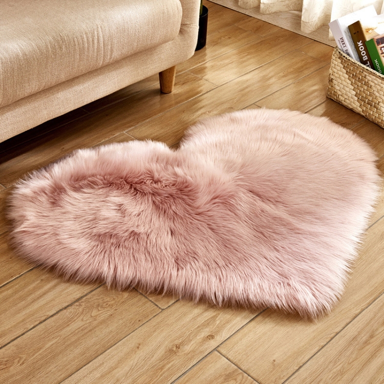 45x45cm Faux Artificial Sheepskin Throw Rug Shaggy Home Floor Mat Carpet 
