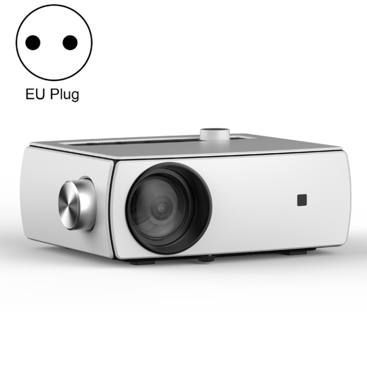 YG230 LED 1080P Mini Portable Projector Children Projector, Same Screen Version, Plug Type:EU Plug