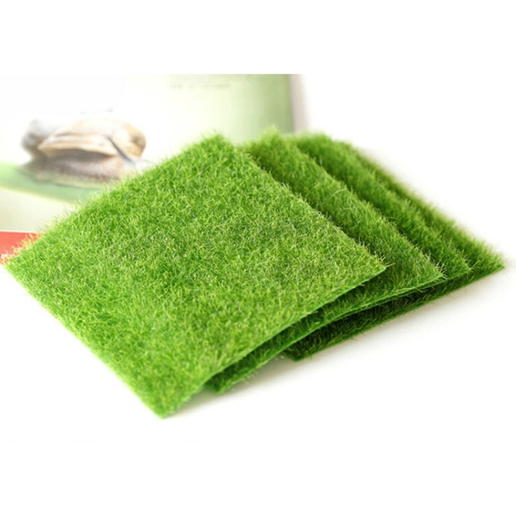 2Pcs Artificial Moss Decor Fake Lawn Artificial Garden Moss