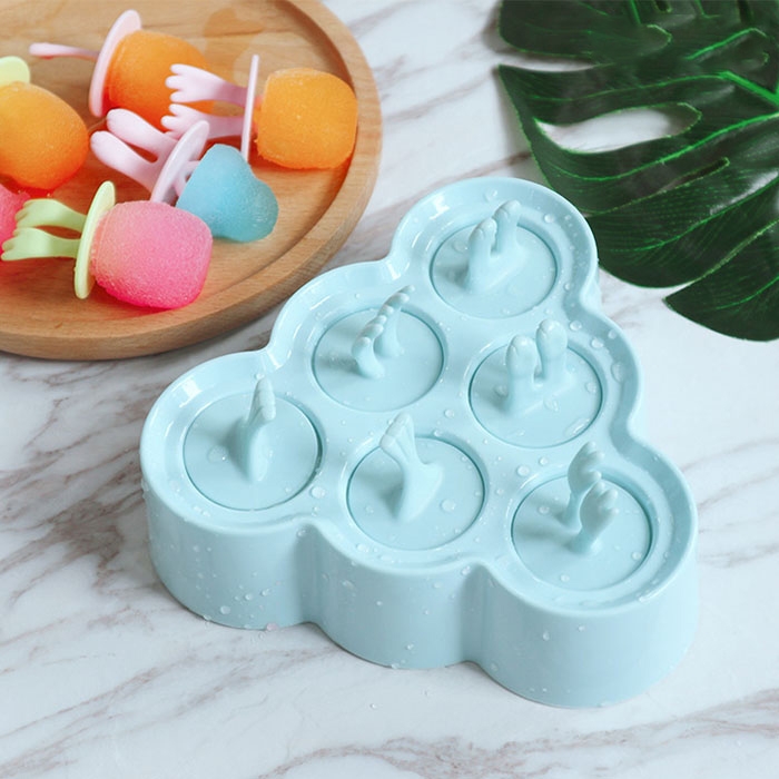 2pcs Silicone Popsicle Molds With Cover Homemade Easy Release Ice