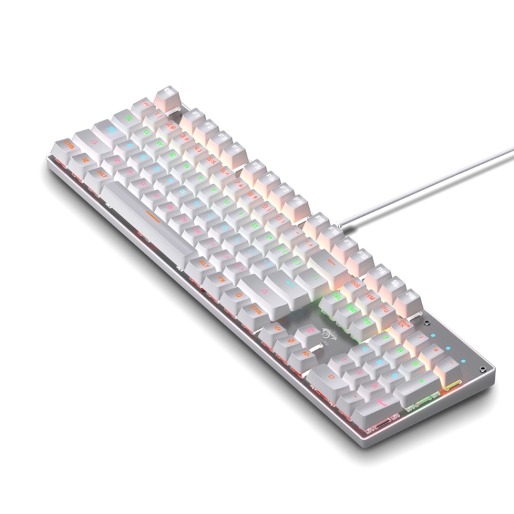 Wired RGB Mechanical Gaming Keyboard with Green Switches