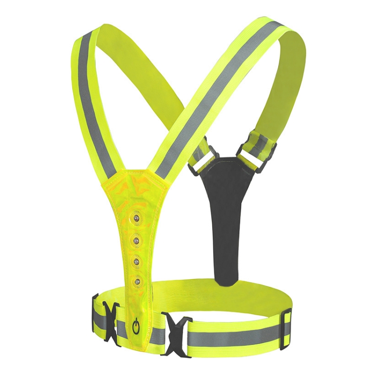 Other Safety Equipment LED Reflective Vest High Stretch Outdoor
