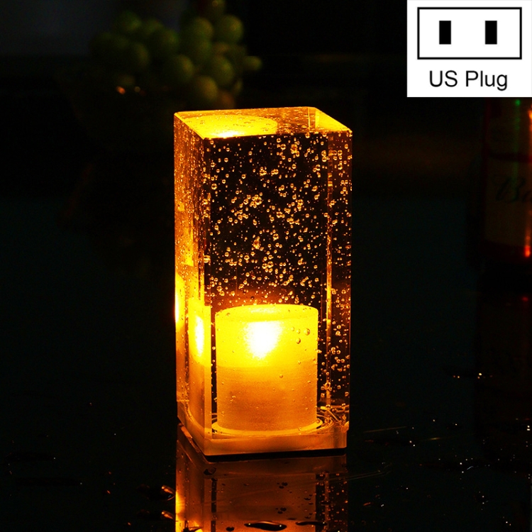 Colorable LED Crystal Lampe Barre Atmosphère Lumière Décorative