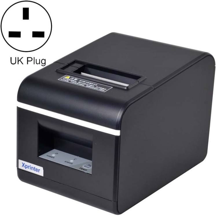 Xprinter XP-Q90EC 58mm Stampante termica per ricevute portatile Express  List, stile: porta USB (spina UK)