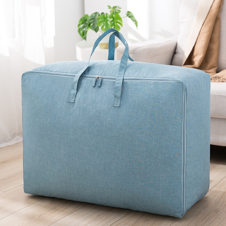 Sac de rangement en tissu de couette XXL 70x50x30cm Ménage sac de bagages à  grande capacité (